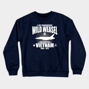 F-105 Thunderchief Wild Weasel Crewneck Sweatshirt